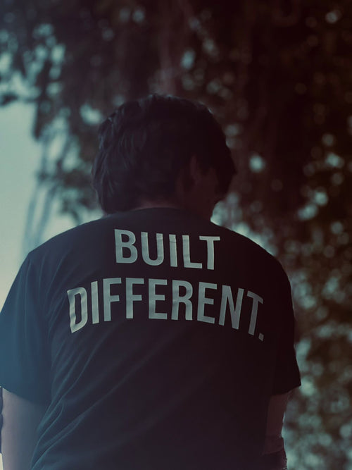 BUILT DIFFERENT — Heavyweight Oversized Tee